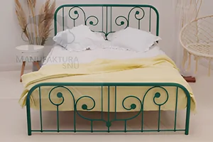 Łóżko metalowe Verona – ręcznie robione, stylowe i trwałe do każdej sypialni-product-image